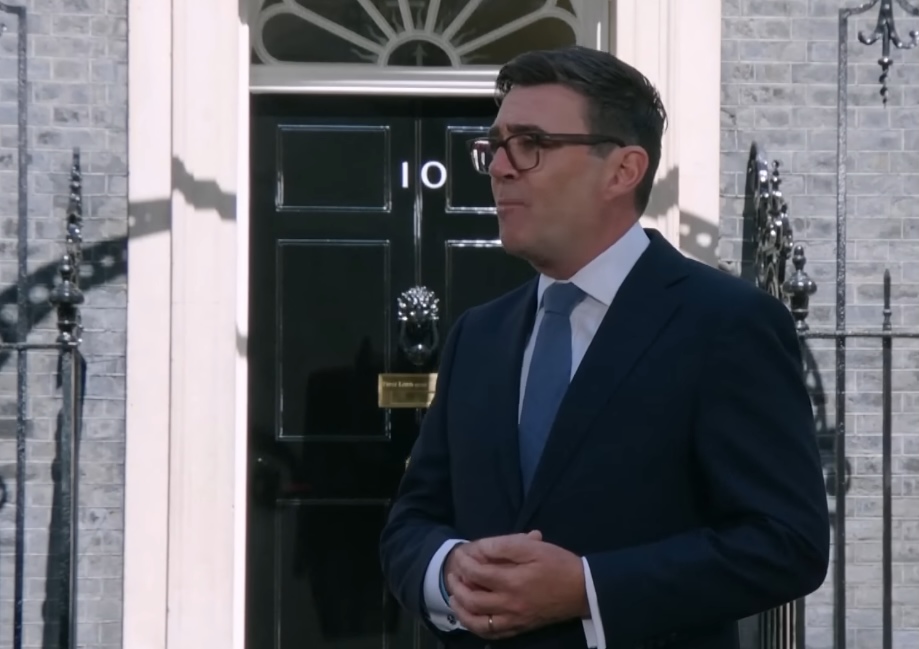 UK Prime Minister Andy Burnham